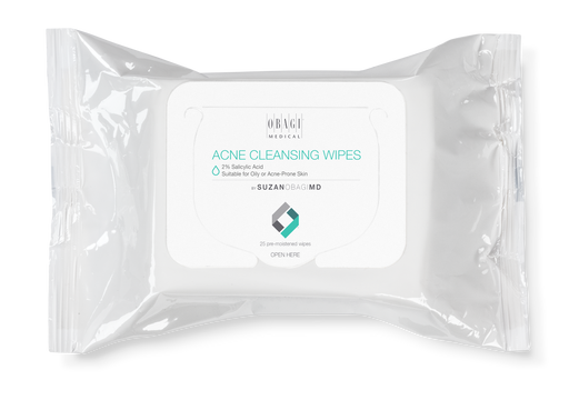 SUZANOBAGIMD™ On-the-Go Cleansing Wipes for Oily or Acne Prone Skin