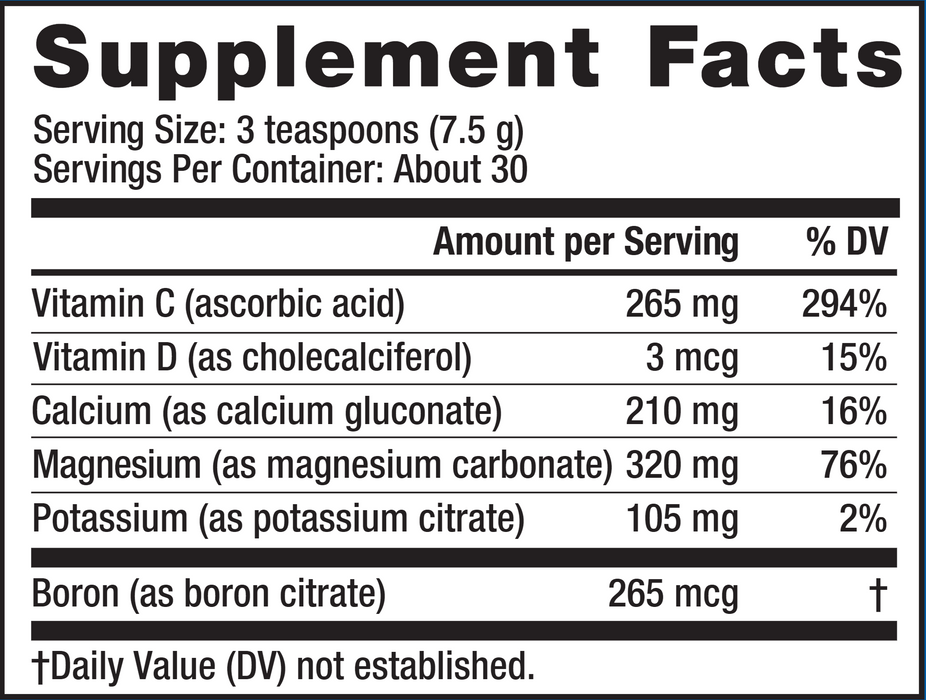 Natural Calm plus Calcium Raspberry Lemon