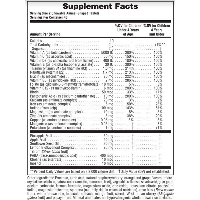 Children's Chewable Multi-Vitamin