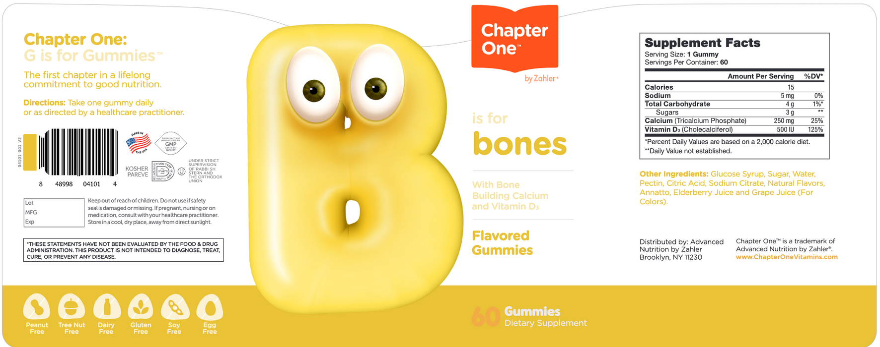 B is for Bones Calcium