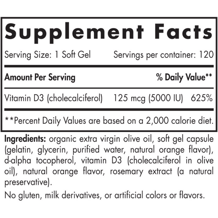 Vitamin D3 5000 IU